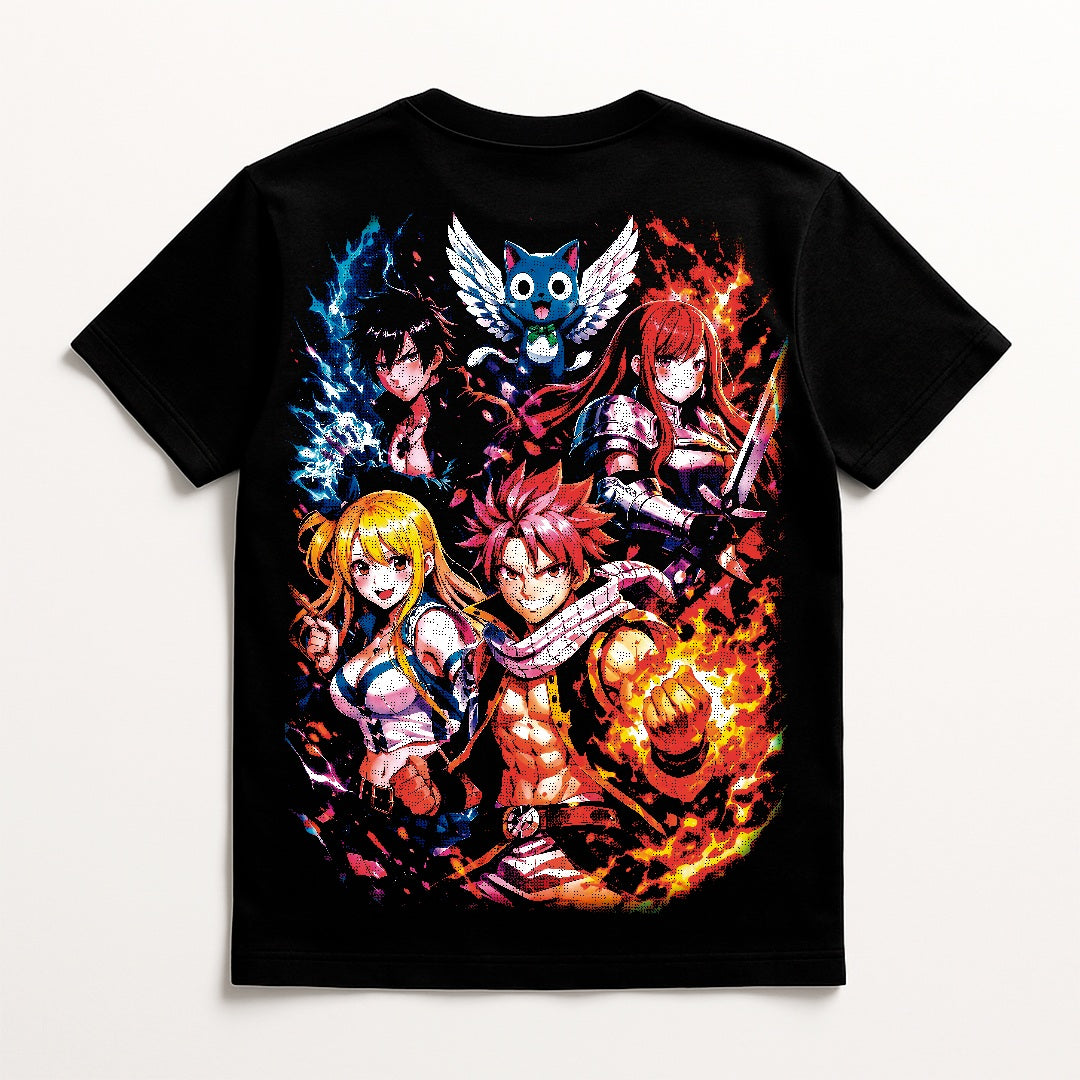 fairy tail inspired custom shirt